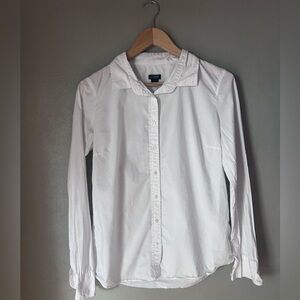 J. Crew White Button Down Shirt